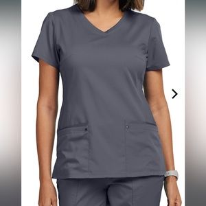 Healing Hands Purple Label Yoga Scrub Top